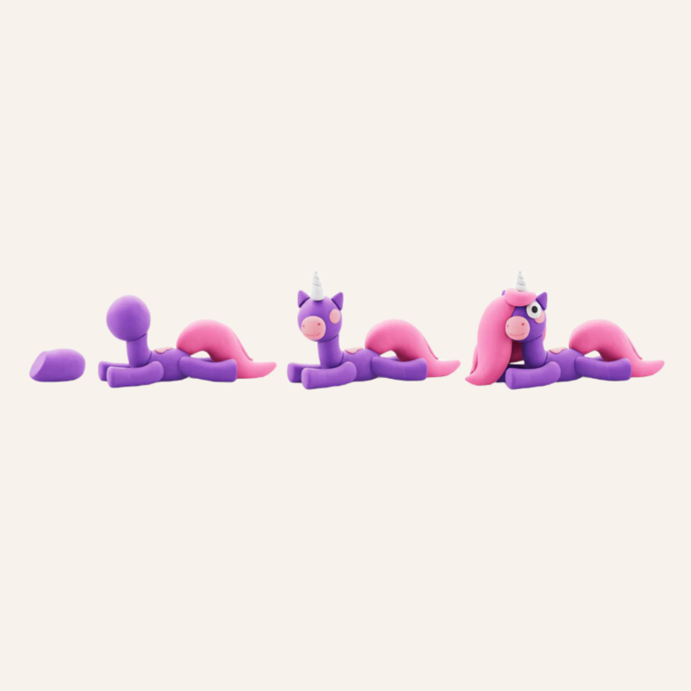 Hey clay Hey Clay - Rainbow Unicorn Brighty 3 cans