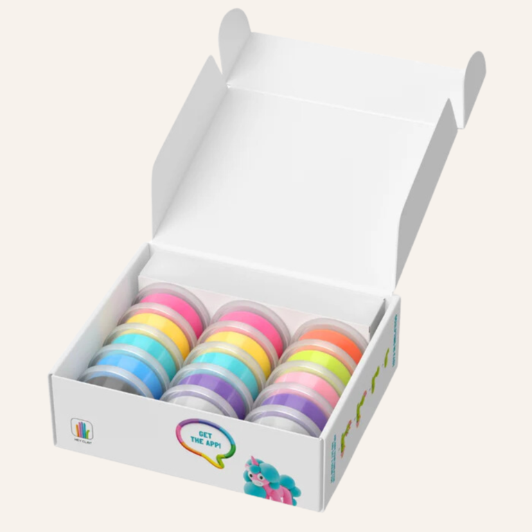 Hey clay Hey Clay - Rainbow Unicorns 15 cans