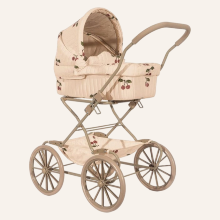 Konges Sløjd Doll Pram - Ma Grande Cerise Pink Glitter
