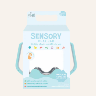 Glo Pals Glo pals Sensory play jar - Frosty Blue