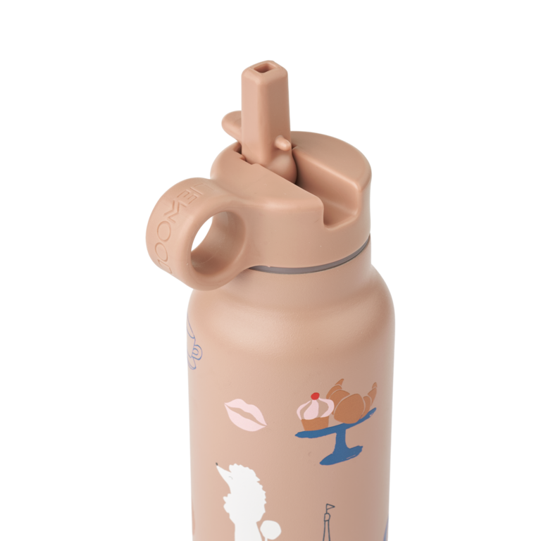 Liewood Falk Water Bottle 350 ml - Paris / Pale tuscany