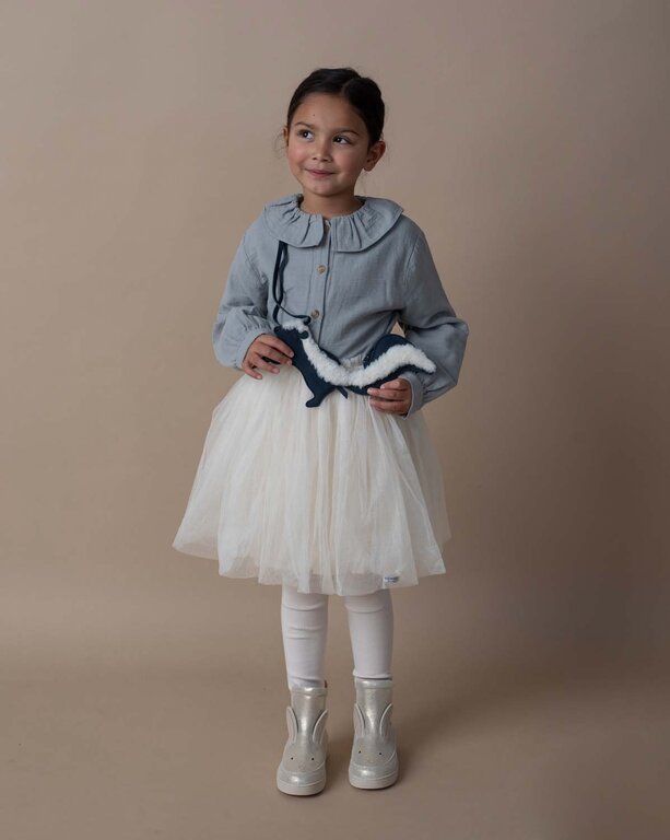 Donsje Amsterdam Donsje Pien skirt - Off white metallic
