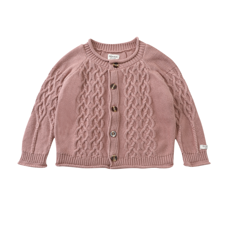 Donsje Amsterdam Donsje Cleo cardigan - Rose dawn