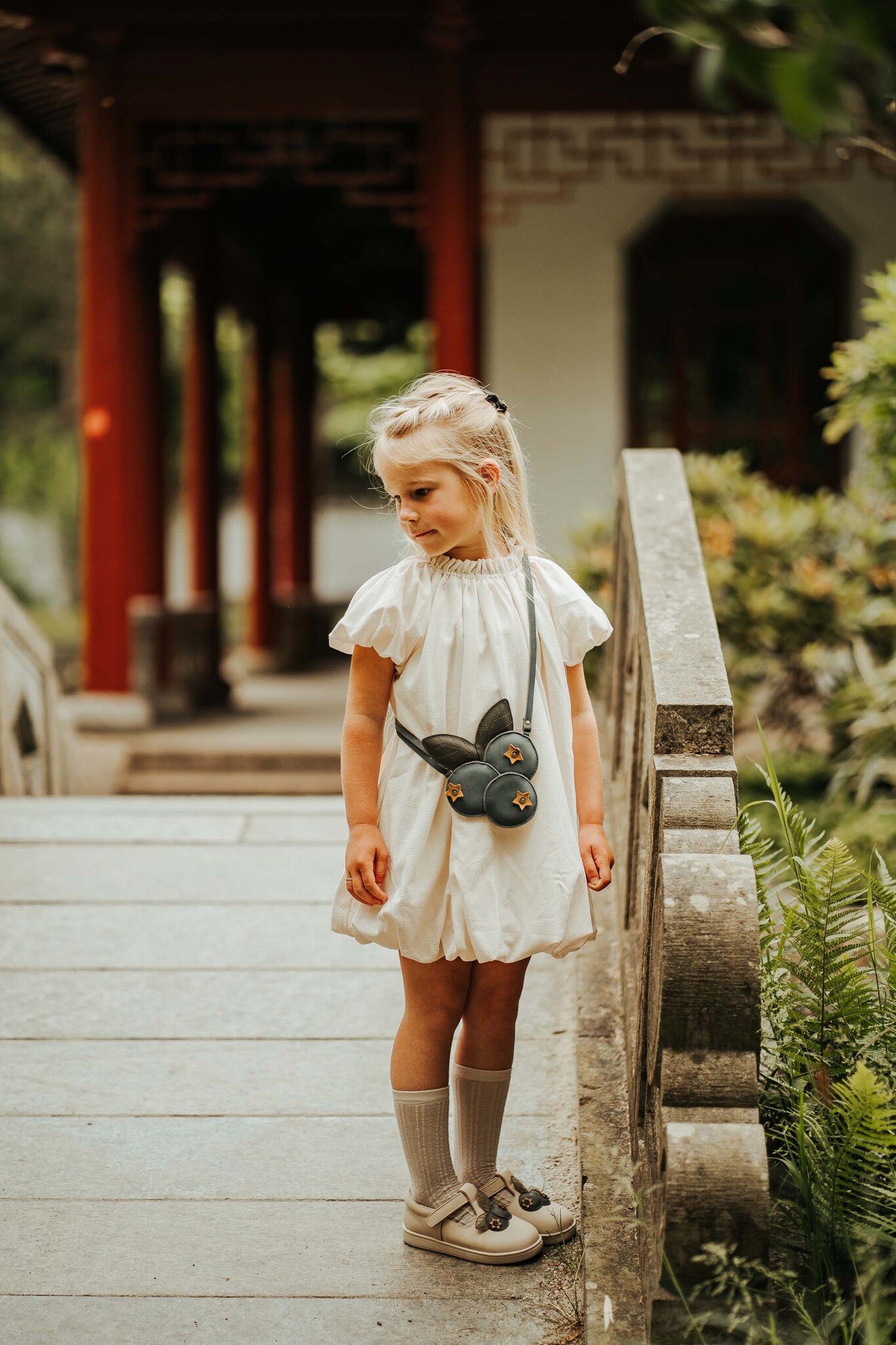 Donsje Dilan dress Warm white Bende van Geluk