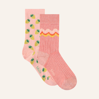 Socks Nomi - Warm Coral