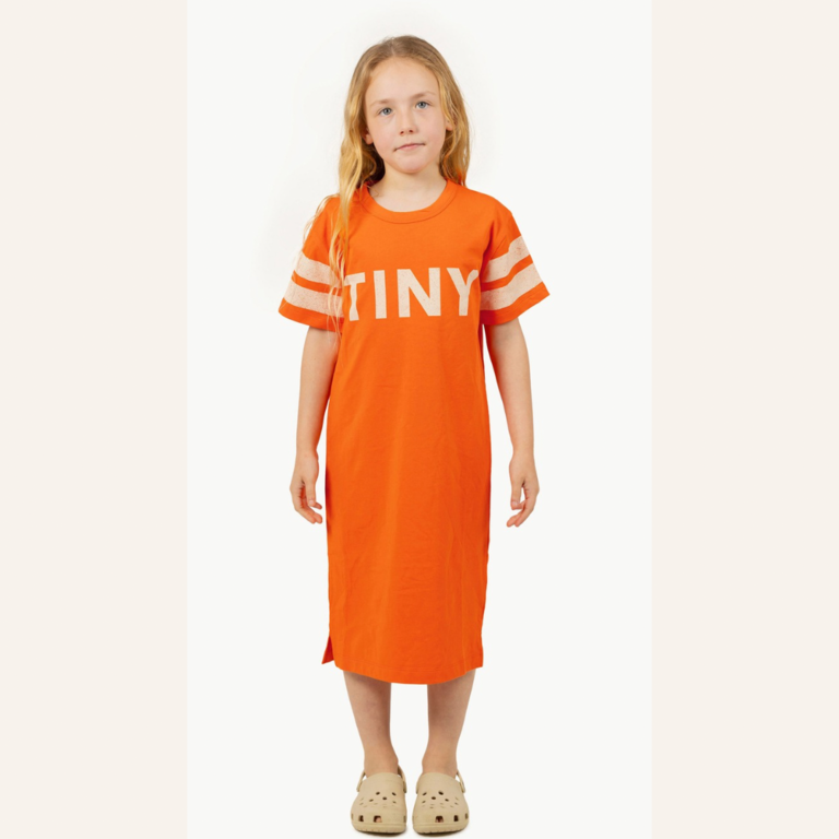 Tiny Cottons Tiny Cottons Stripes dress - Summer red