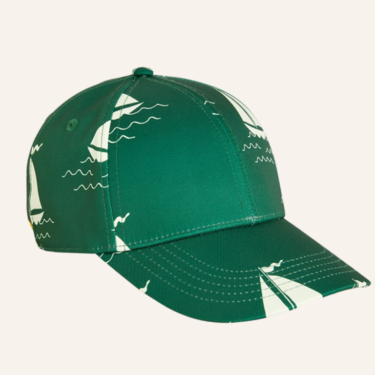 Mini Rodini Mini Rodini Sailing boats aop cap - Green