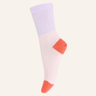 MP Denmark MP Denmark Block colour sock - Pink nectar MP Denmark MP Denmark Block colour sock - Pink nectar