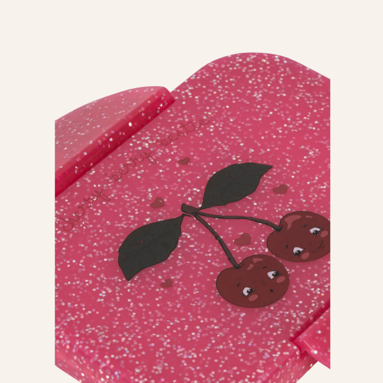 Konges Sløjd Konges Sløjd lunch box glitter - Cherry