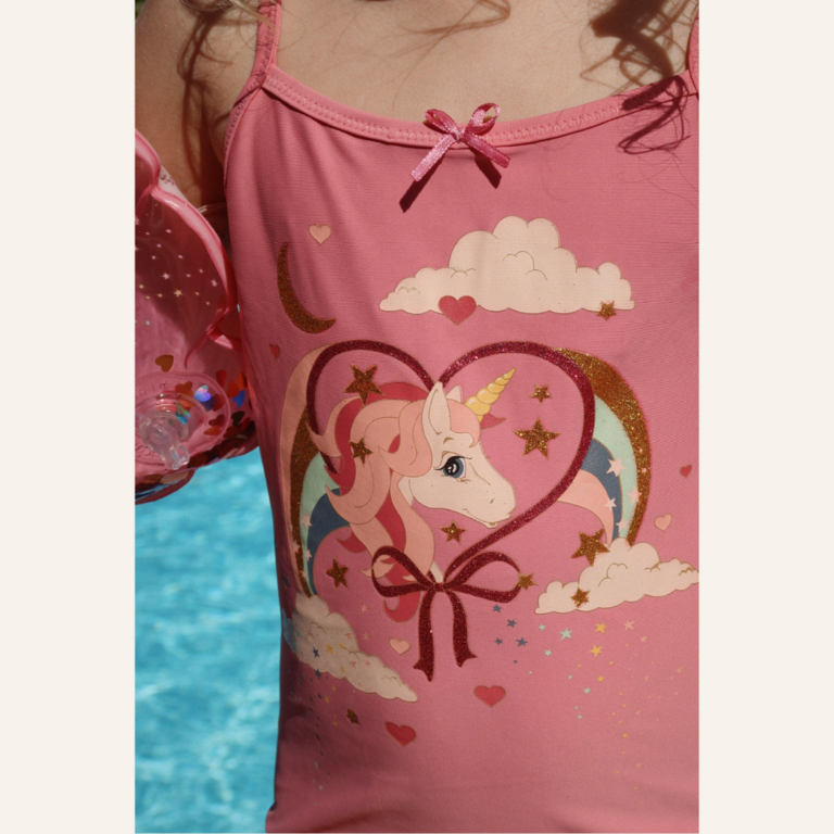 Konges Sløjd Konges Sløjd Riley swimsuit - Flamingo plume