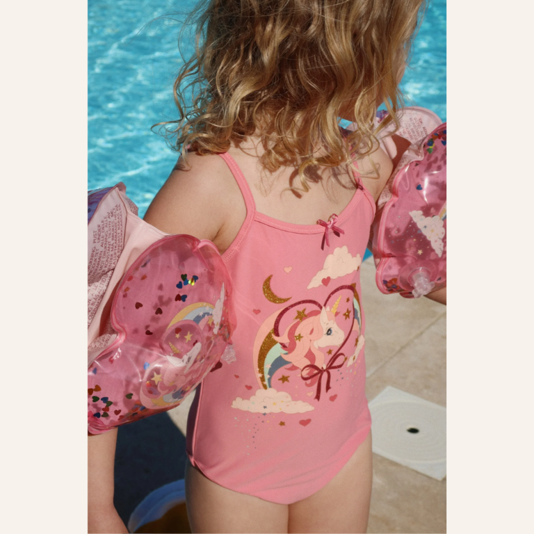 Konges Sløjd Konges Sløjd Riley swimsuit - Flamingo plume