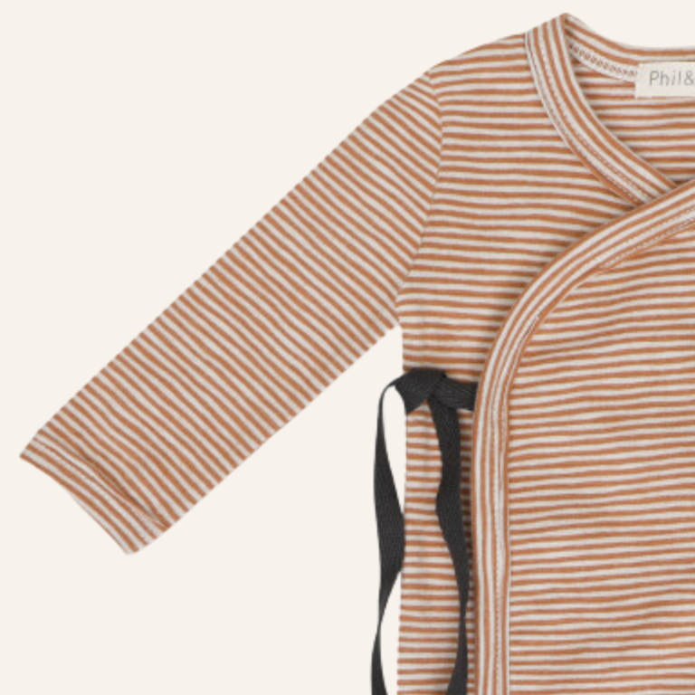Phil&Phae Phil&Phae Cross over body L/S stripes Hazel