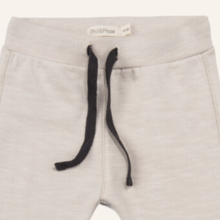 Phil&Phae Phil&Phae Baby sweat pants slub - Oatmeal