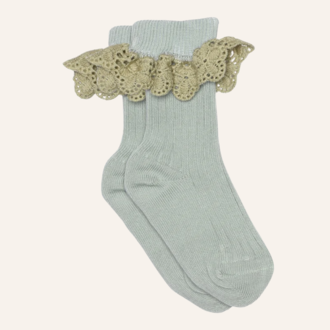 MP Denmark MP Denmark Lisa Socks Lace - Gray mist