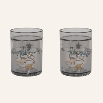 Konges Sløjd 2 pack glitter cups - Dino