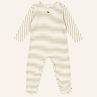 Konges Sløjd Konges Sløjd Onesie gots - Tea stripe Konges Sløjd Konges Sløjd Onesie gots - Tea stripe