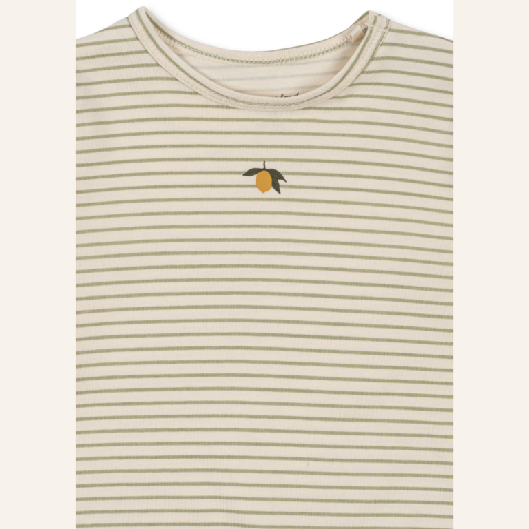 Konges Sløjd Konges Sløjd Onesie gots - Tea stripe