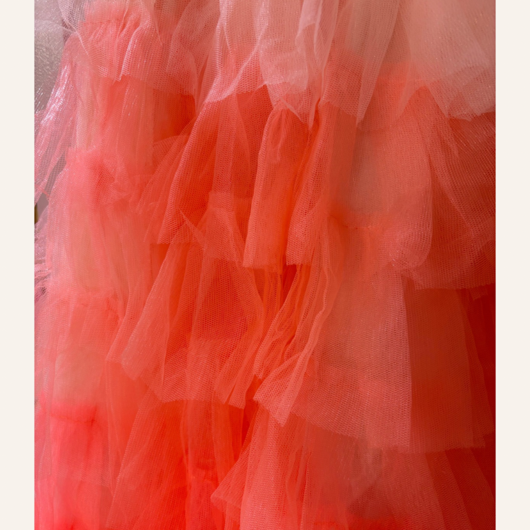 Ratatam! Orange frill skirt