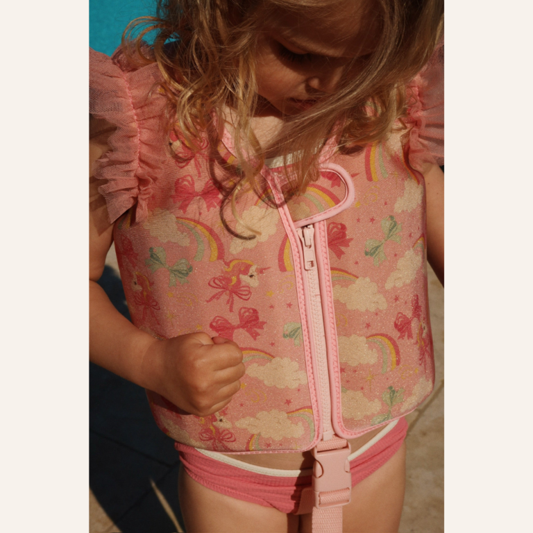 Konges Sløjd Konges Sløjd Amelia swim vest - Rainbow bow