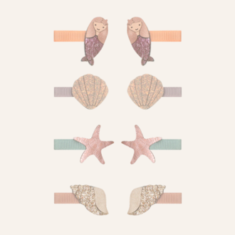 Mimi & Lula Mermaid Mini Clips - Multi