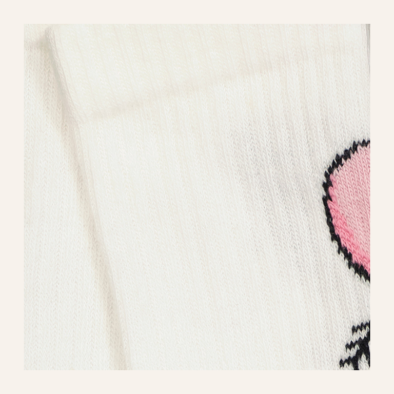 Melton Amor Socks - Snow White
