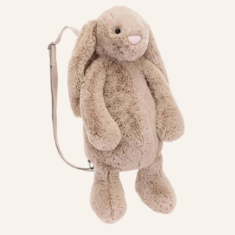 Jellycat Jellycat Bashfull beige bunny backpack