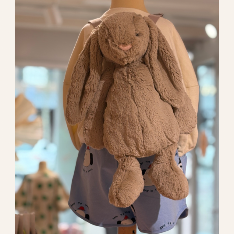 Jellycat Jellycat Bashfull beige bunny backpack