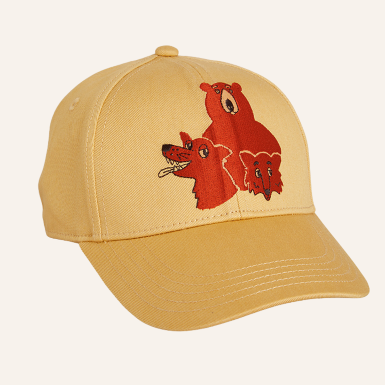 Mini Rodini Mini Rodini Camp Rodini Emb Cap - Beige