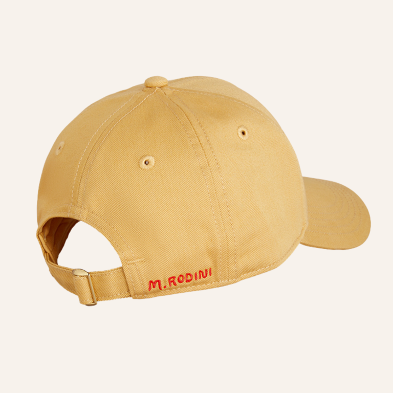 Mini Rodini Mini Rodini Camp Rodini Emb Cap - Beige