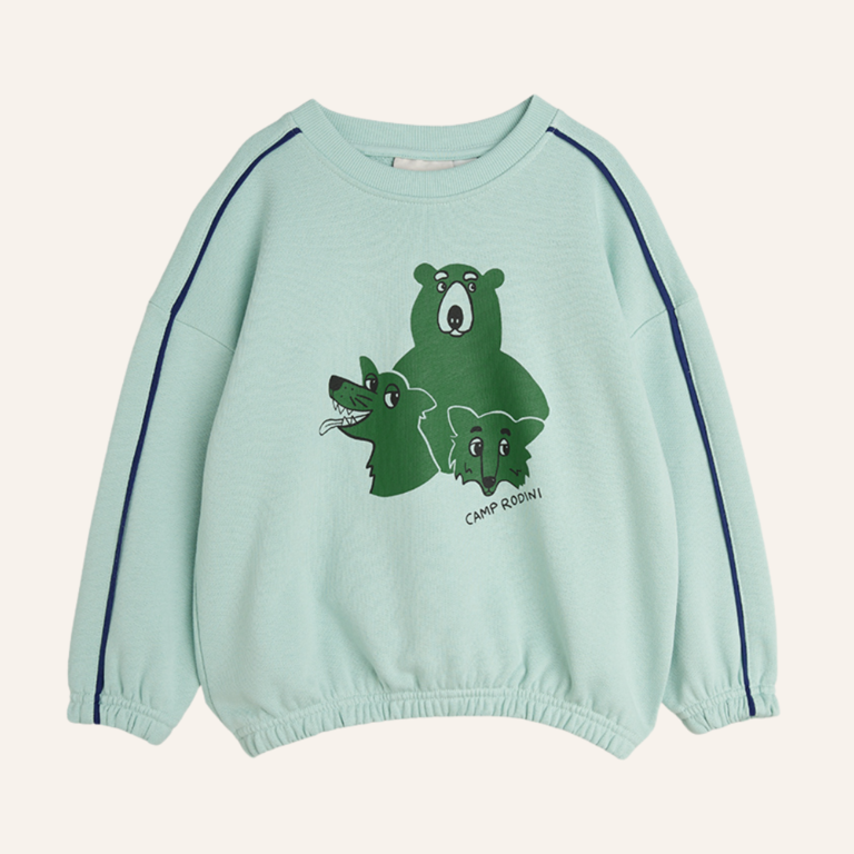 Mini Rodini Mini Rodini Camp Rodini Sp Sweatshirt - Blue
