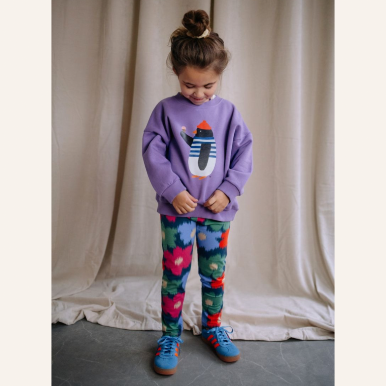 Daily Brat Daily Brat Dazzling flower pants - Whisper bloom