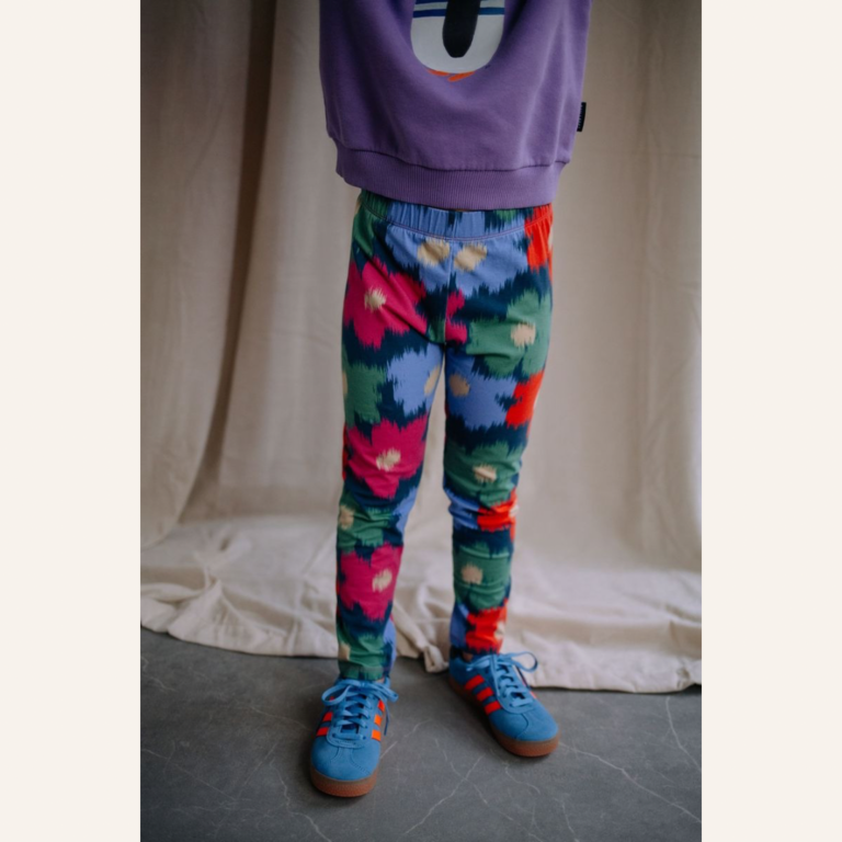 Daily Brat Daily Brat Dazzling flower pants - Whisper bloom