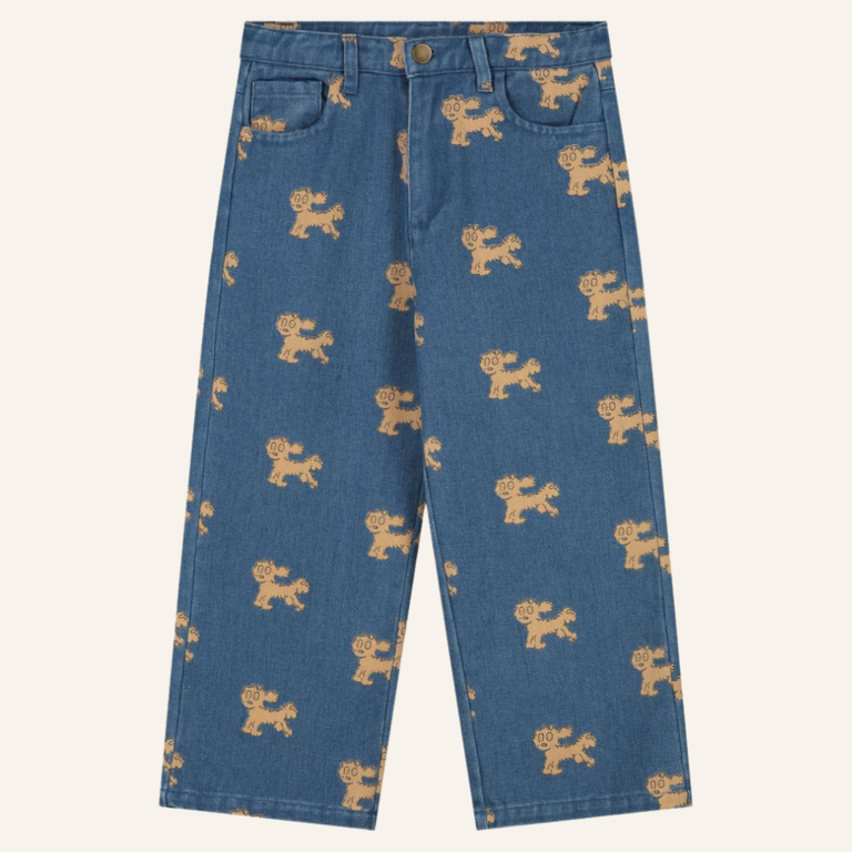 Daily Brat Daily Brat Waddles dog denim