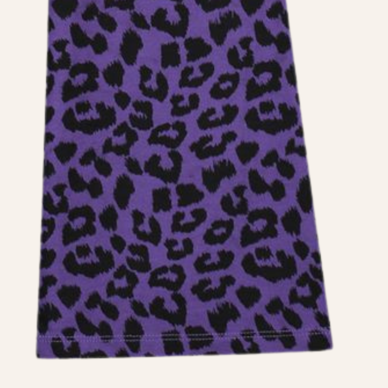 Daily Brat Daily Brat Leopard flared - Purple