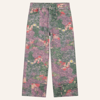 Daily Brat Daily Brat Cheecky flower jeans - Poppy