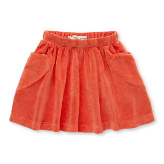 Sproet & Sprout Sproet & Sprout Skirt Heart Pockets - Grenadine Sproet & Sprout Sproet & Sprout Skirt Heart Pockets - Grenadine