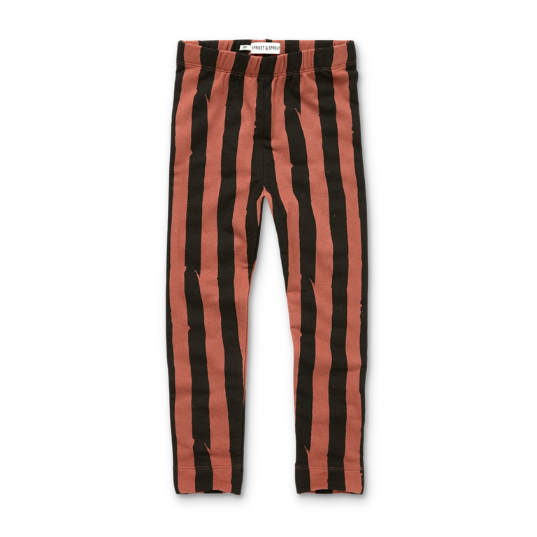 Sproet & Sprout Sproet & Sprout Winter Legging Painted Stripe - Macaron
