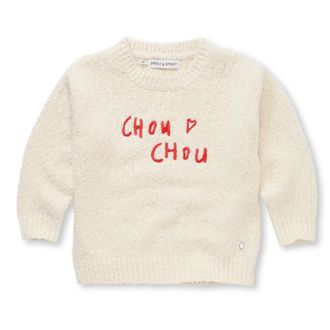 Sproet & Sprout Sproet & Sprout Sweater Chou Chou - Ivory Sproet & Sprout Sproet & Sprout Sweater Chou Chou - Ivory