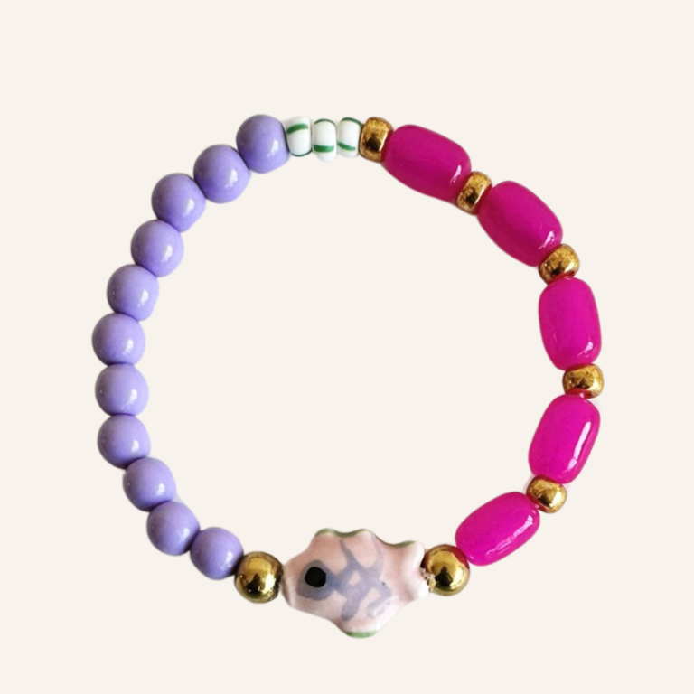 By Melo By Melo Armband Vis in Hartverpakkig