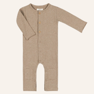 Nixnut Nixnut Butt onesie - Pebble