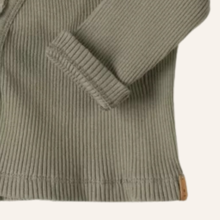 Nixnut Rib vest - Wild green