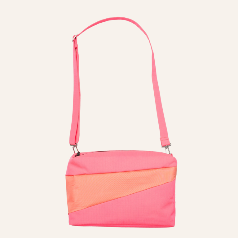 Susan Bijl Susan Bijl - The New Bum Bag Fluo Pink & Coral size M