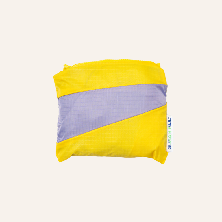 Susan Bijl Susan Bijl - The New Foldable Backpack TV Yellow & Treble size M