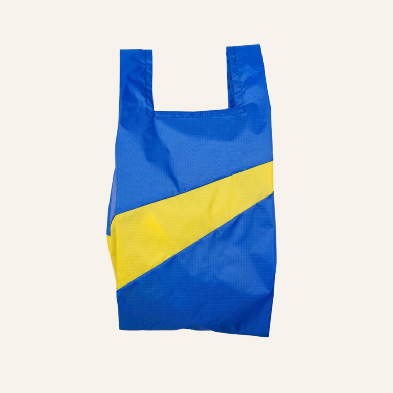Susan Bijl Susan Bijl - The New Shopping Bag Yves & TV Yellow size M