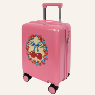 Konges Sløjd Konges Sløjd Travel Suitcase - Cherry Bow