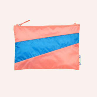 Susan Bijl Susan Bijl - The New Pouch Coral/wave size M