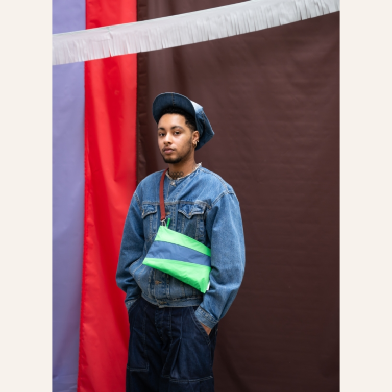 Susan Bijl Susan Bijl - The New Pouch Greenscreen/dark patrol size M