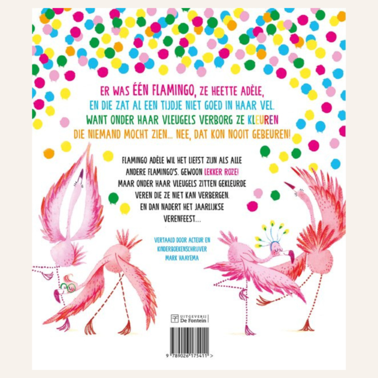 De Regenboogflamingo