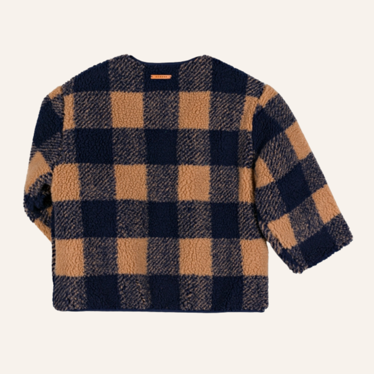 Nixnut Nixnut Check Jacket - Navy Checkered