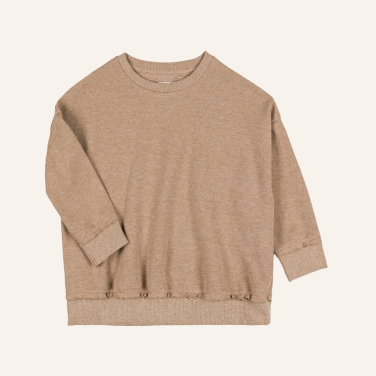 Nixnut Nixnut Loose Sweater - Pebble
